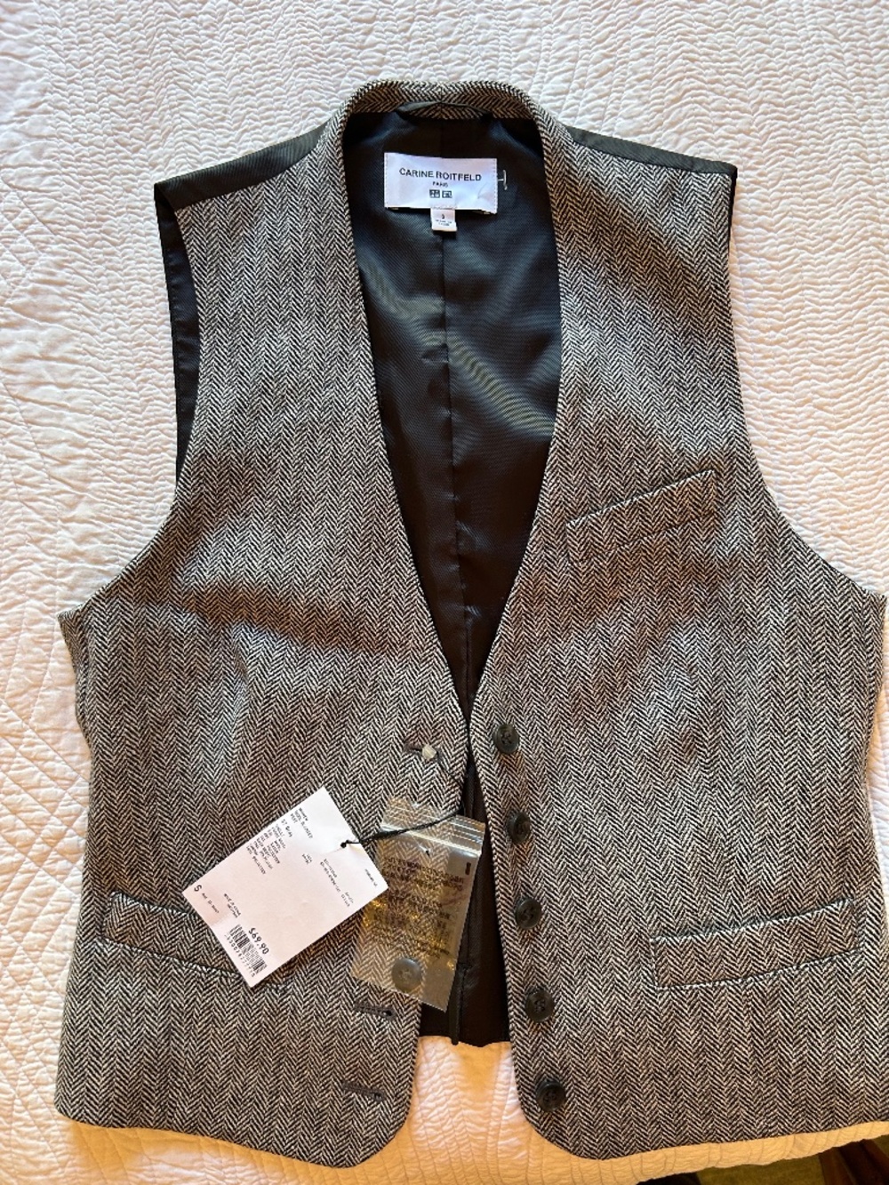 CARINE ROITFELD VEST - NWT